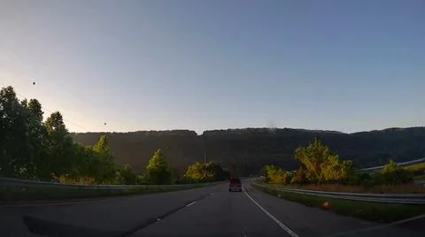 Dawn Drive Stock Photos