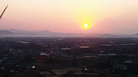 Dawn, frame windmill and sun, back light Vídeos de archivo 120885630
