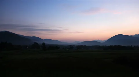 Dawn of Hakuba 스톡 동영상 66750218