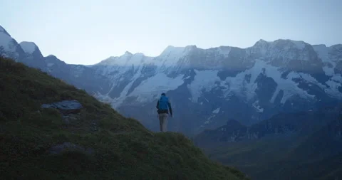 Dawn Hike Stock Footage 169935951