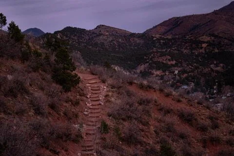 Dawn Hike Stock Photos