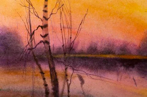 Dawn Stock Illustration