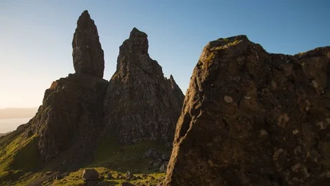 Dawn on the Isle of Skye, Scotland Stock Footage 69962853