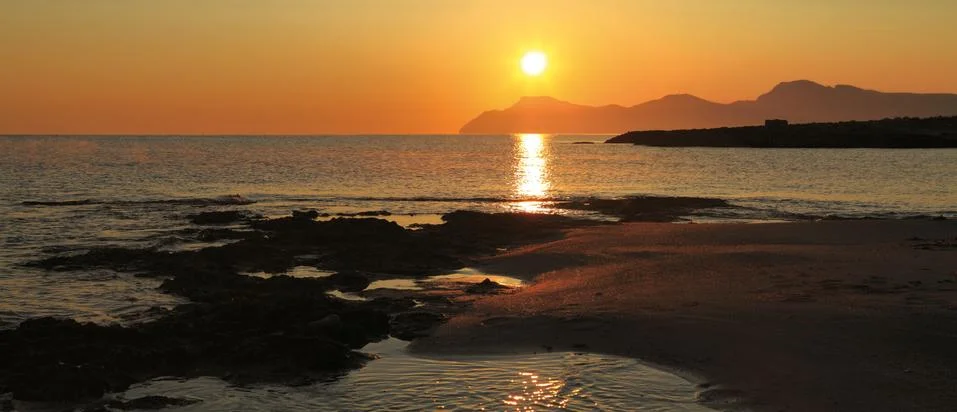 Dawn on majorca Stock Photos