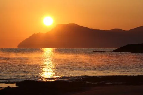 Dawn on majorca Stock Photos