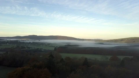 Dawn Mist Ireland Stock Footage 88923912