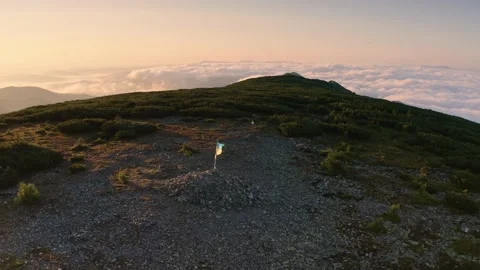 Dawn Mount Gorgan Stock Footage 171400009