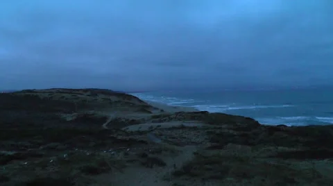 Dawn over Monterey Video stock 50060077