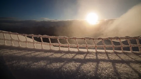 Dawn over the mountains Video stock 103953945