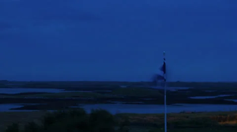 Dawn over the Outer Hebrides in Scotland / tide coming in timelapse. Stock Footage 33304553
