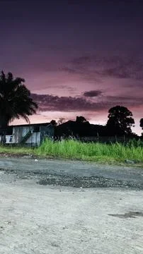 Dawn is red Stock Photos