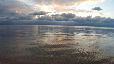 Dawn on the Red Sea Egypt Stock-Footage 123850861