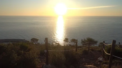 Dawn in the renega of Oropesa Stock-Footage 120414686