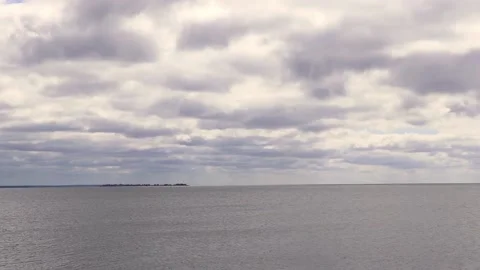 Dawn on the river, time-lapse Видео 158848583