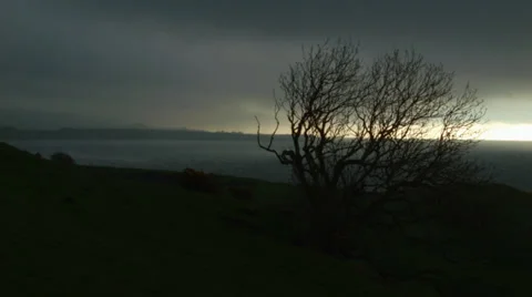 Dawn in Scotland Video stock 38075112