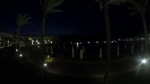 Dawn at sea time lapse. Stock Footage 71348729