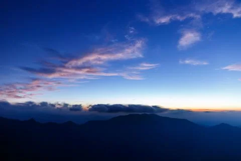 Dawn sky Stock Photos