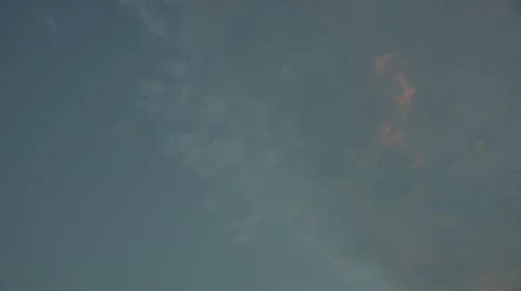 Dawn Sky Time lapse Stockbeeldmateriaal 12469557