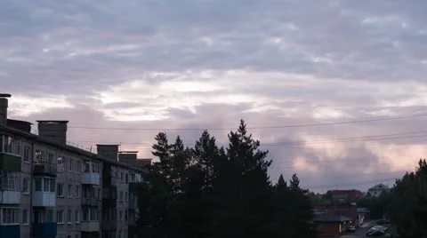 Dawn sun 4K Timelapse Stock Footage 66532976