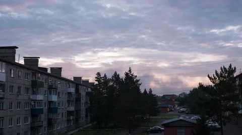 Dawn sun 4K Timelapse Stock Footage 66533028