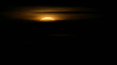Dawn Sunset Sun Closup Stock-Footage 83694443