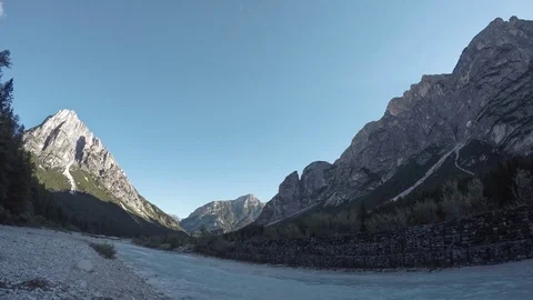 Dawn time lapse with Col Rosa Stock Footage 83512847