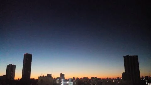 Dawn in Tokyo Stock Photos