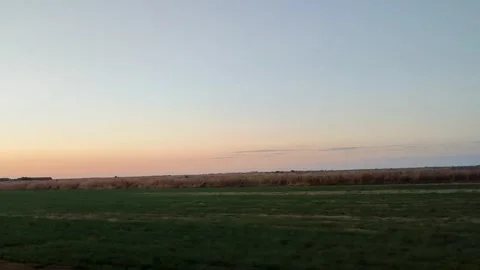 Dawn view from the car window 스톡 동영상 282600750