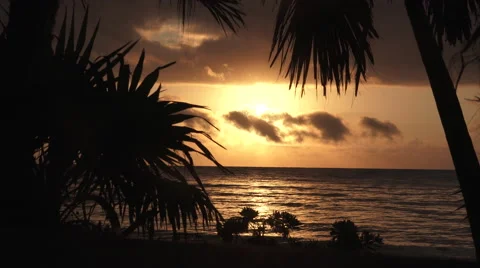 Dawns in the Caribbean Stock Footage 59731733