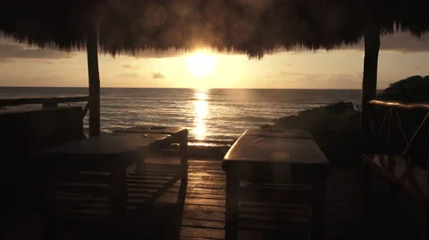 Dawns in paradise Stock Footage 59731981