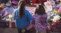 Day 3 - UMC AZ Vigil for victims - two young girls on knees Video HD