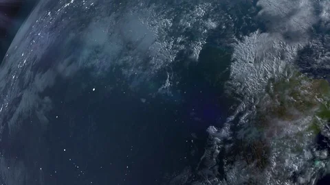 Day and night on Earth Stock Footage 73714671
