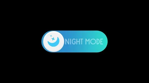 Day and Night Mode Toggle Animation  4K UI Switch Stock Footage 317693002