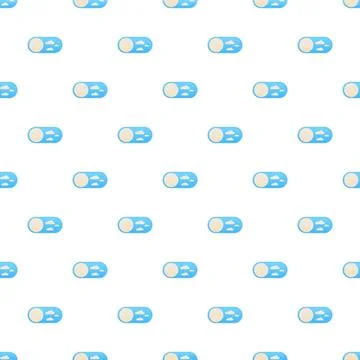 Day and night mode toggle switch icon pattern Ilustração Stock
