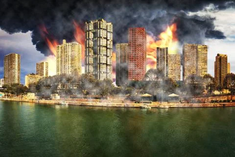 Day of the apocalypse Stock Photos