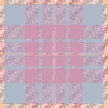 Day background vector fabric, horizon seamless pattern textile. Thin check .. 스톡 일러스트