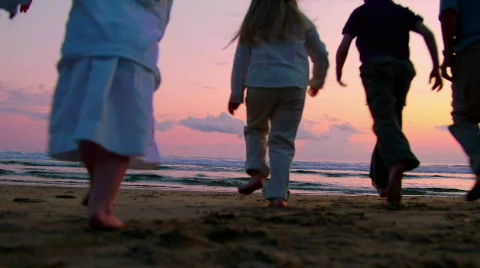 A Day At The Beach 32 (1080p / 23.98) Stock Footage