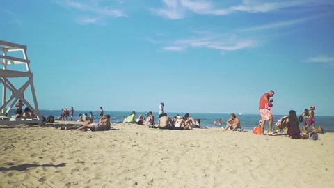 A day at the beach Видео 80326966