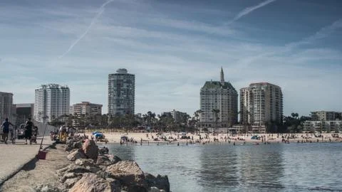 Day at the beach Stock Photos