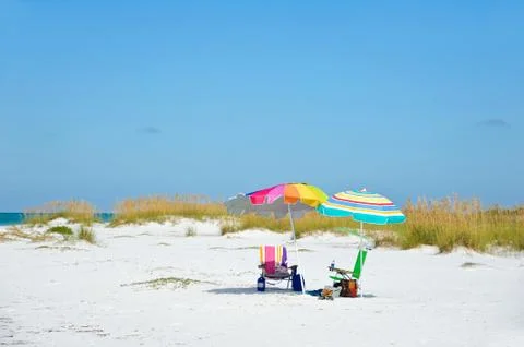 Day at the Beach Stock Photos