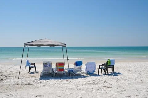 Day at the Beach Stock Photos