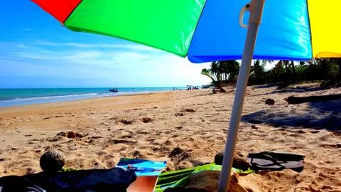 A day at the beach Stock Photos