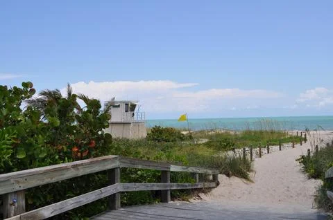 A Day at the Beach Foto stock