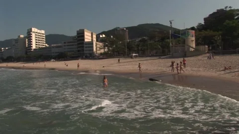 Day at the beach  - September 15th, 2010 Stock Footage 313742499
