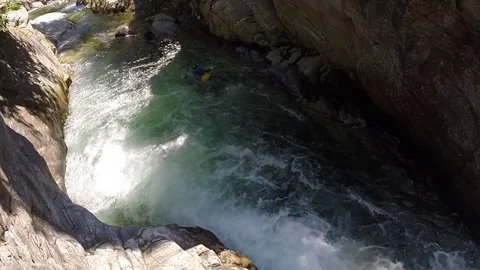 A day for Canyoning 動画素材 97447074