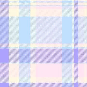 Day check pattern fabric, woven tartan seamless texture. Windowpane plaid v.. Stock Illustration