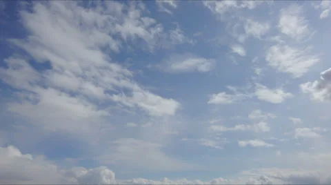 Day Clouds Timelapse Stock Footage 36868050