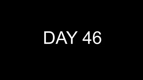 Day Counter from 0 to 100 Days animation isolated on black background Stock Footage 319952824
