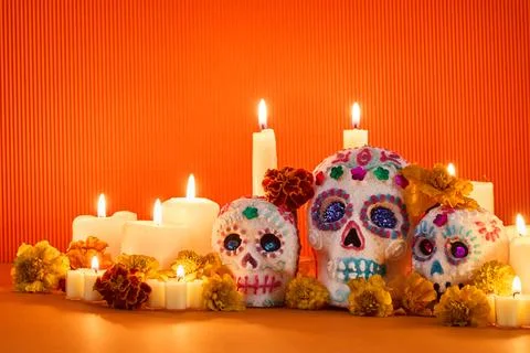 Day of the Dead Altar Foto stock
