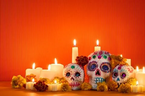 Day of the Dead Altar Foto stock